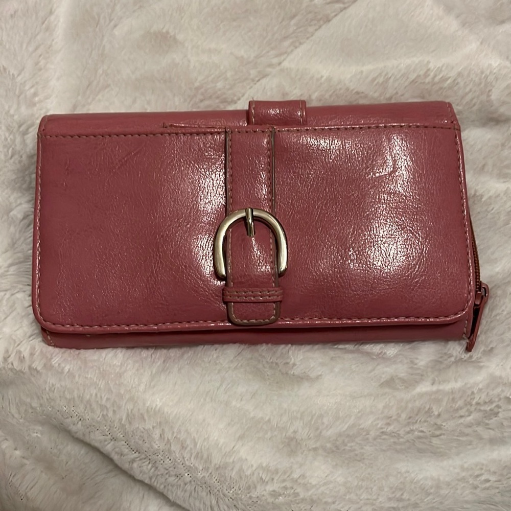 Pink wallet